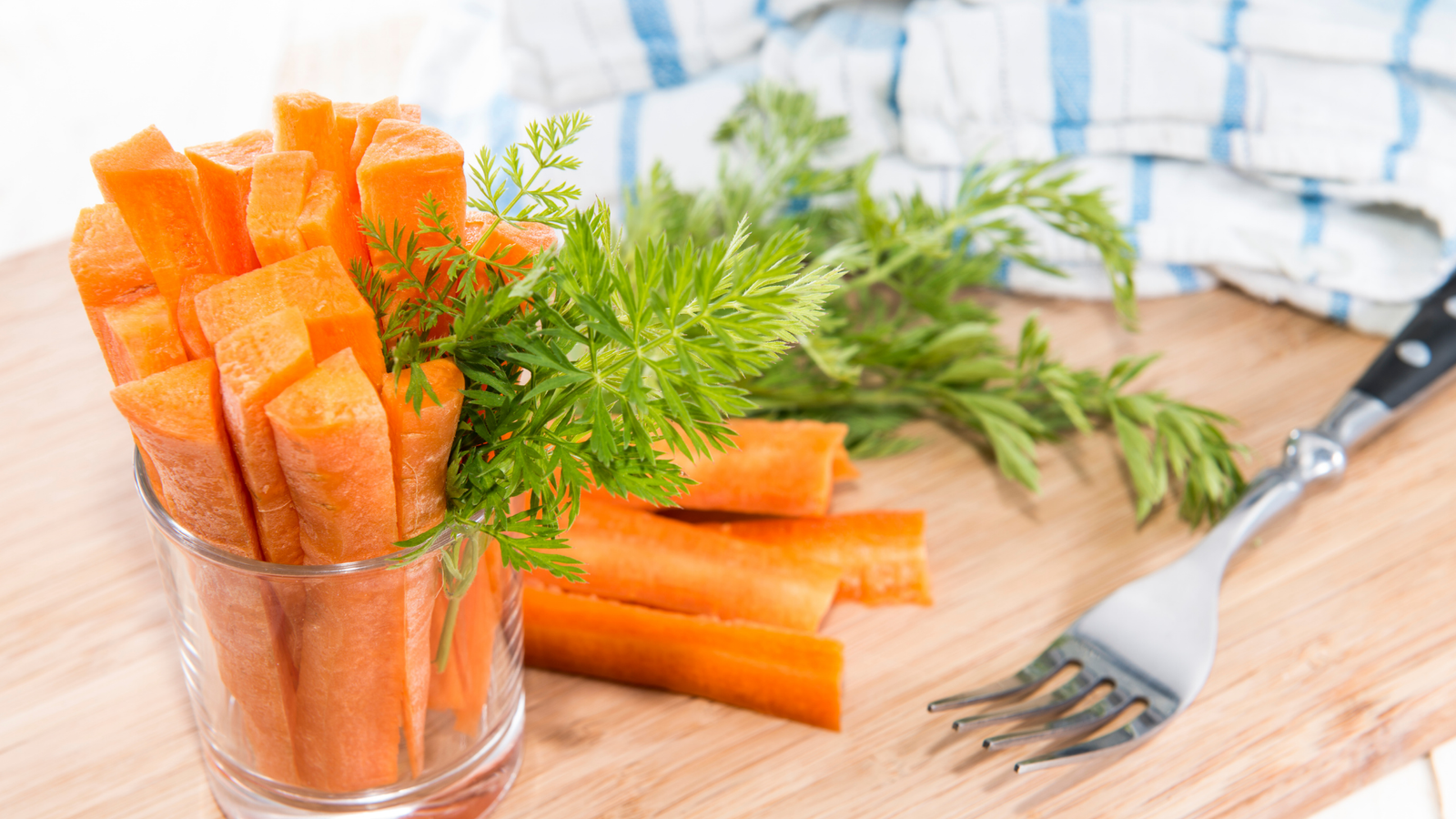 Palitos veganos de cenoura