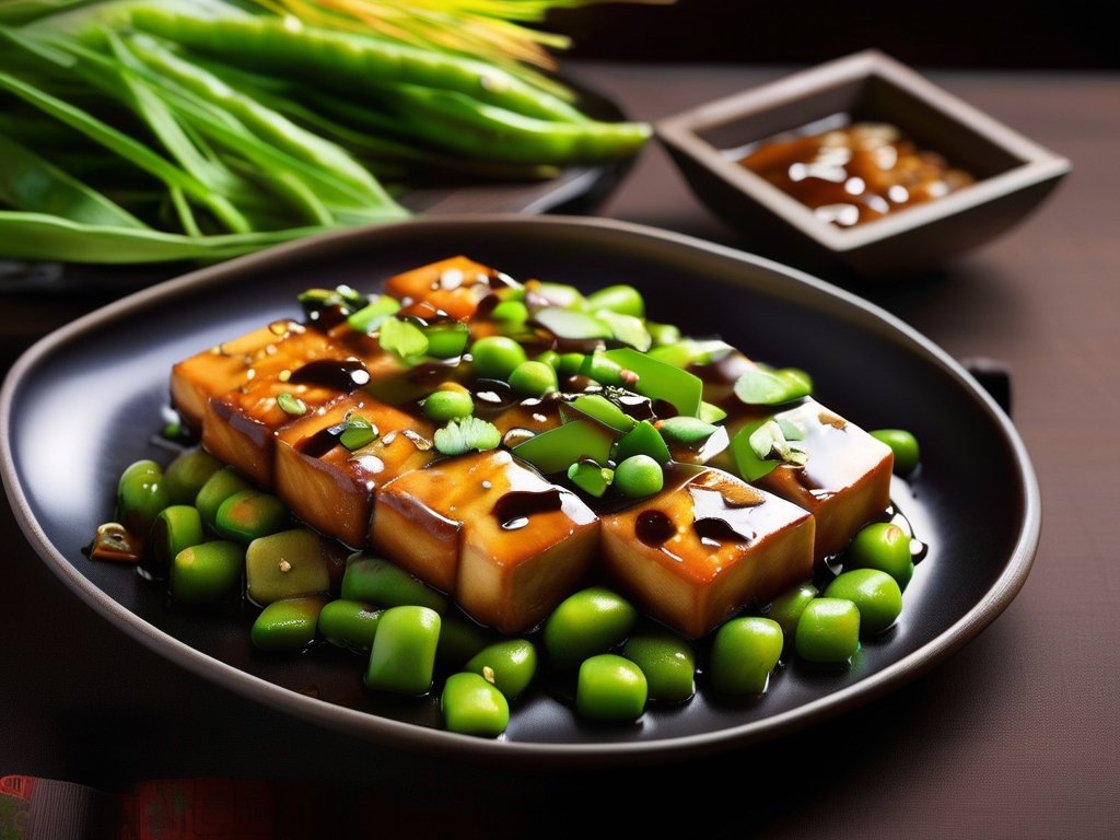 Receita Vegana de Espetinhos de Edamame com Molho de Soja: Uma opção saborosa para churrascos vegetarianos