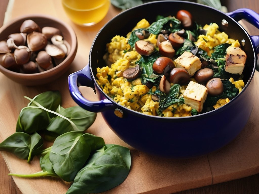 Receita de Stir-fry de Brócolis e Cogumelos: Um prato rápido e saudável Receita de Stir-fry de Brócolis e Cogumelos: Um prato rápido e saudável