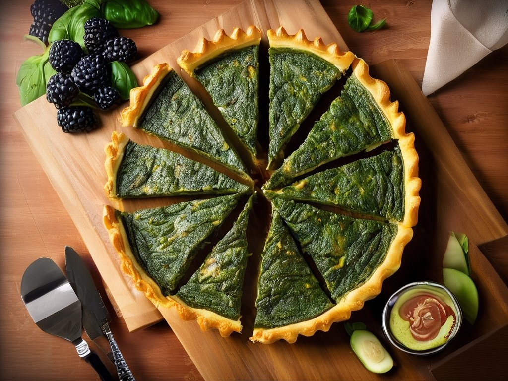 Receita de Tarte de Espinafre com Massa Integral: Uma opção sofisticada para ocasiões especiais Receita de Tarte de Espinafre com Massa Integral: Uma opção sofisticada para ocasiões especiais
