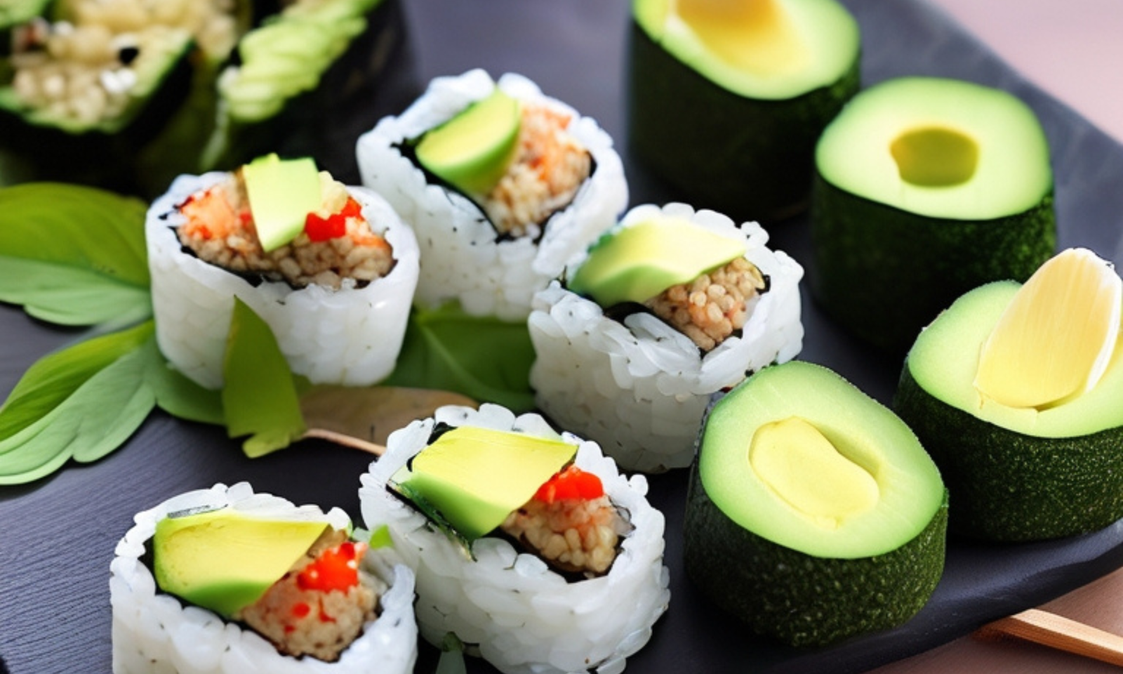 Receita de Sushi de Quinoa com Pepino e Abacate: Uma opção saudável e saborosa