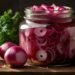 Cebolas Roxas em Conserva