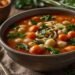 Receita de Sopa Minestrone Vegana