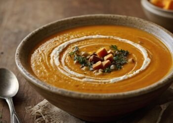 Sopa Vegana de Brócolis com Queijo Vegano