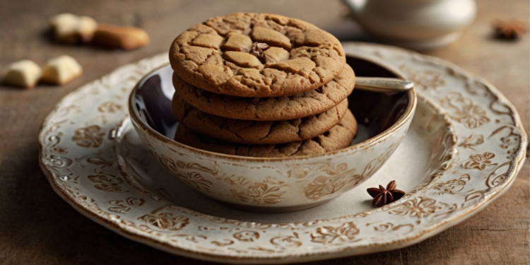 Biscoitos de Café com Gengibre