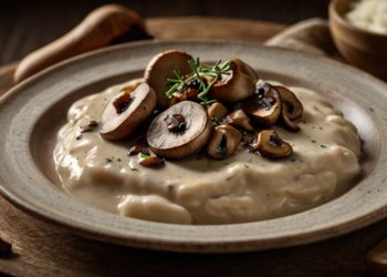 Creme Vegano de Cogumelos