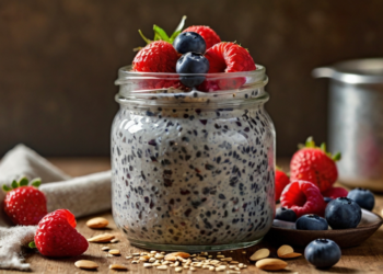 Pudim de Chia Rápido em 5 Minutos